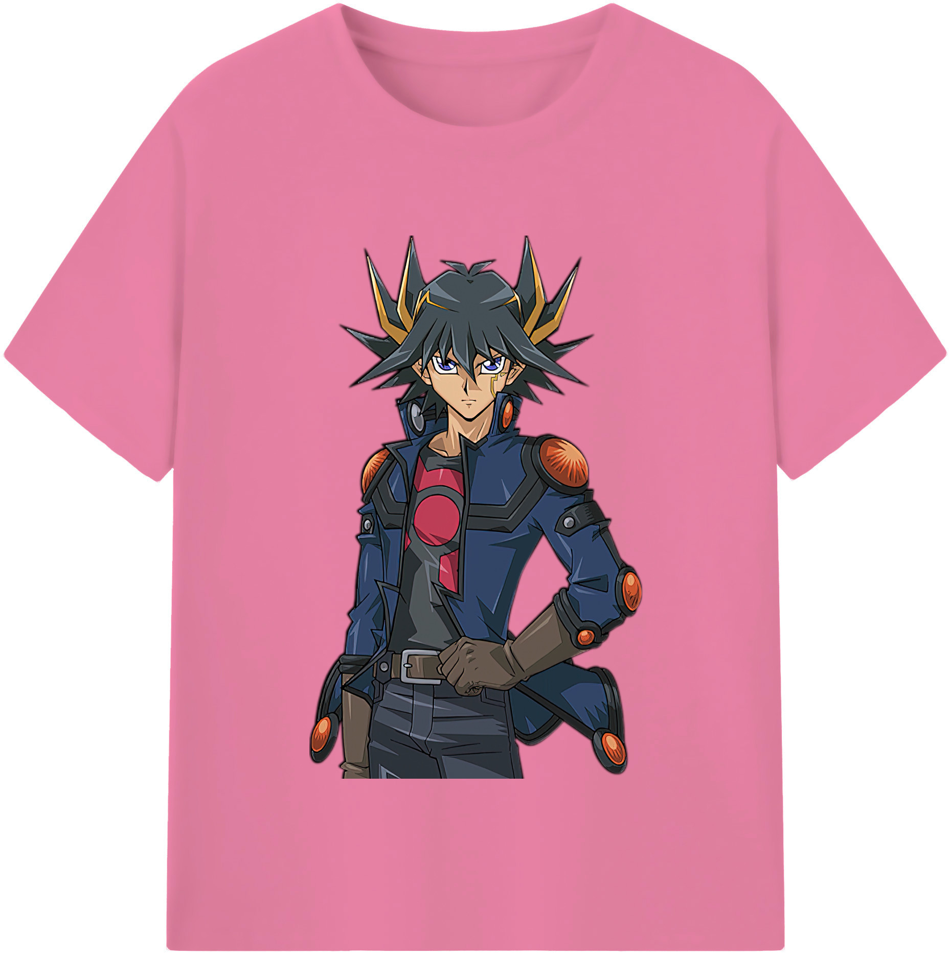 （画像用） 遊☆戯☆王 Yu-Gi-Oh! 綿100％半袖Tシャツ（フロントプリント）